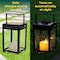 Techko Solar Modern Candle Lantern with Handle SCL-2201-1 - alternate 5