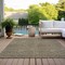 Homeroots 10' X 14' Brown And Beige Geometric Washable Indoor Outdoor Area Rug 596176 - alternate 6