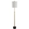 Jonathan Y Crosby 66" Adjustable Height Metal LED Floor Lamp, Brass/Black Marble JYL6004A - alternate 3