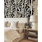 York Wallcoverings Bambou Toile Black Wallpaper RT7834 - alternate 4