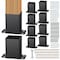 Vevor 10 Pack 4x4 (Inner Size 3.6x3.6) Post Base Brackets Wood Fence Post Anchor, 10PK QBLZ-4in-10 - alternate 1
