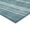 Homeroots 9' X 12' Teal Blue Turquoise And Aqua Striped Washable Indoor Outdoor Area Rug 615017 - alternate 4