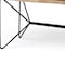 Homeroots 60" Brown and Black Writing Desk 380230 - alternate 5