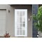 Vdomdoors Front Exterior Prehung FiberGlass Door Frosted Glass / Manux 8312 White Silk / Office Commercial an MANUX8312EXD-WS-W36 x H80-RH - alternate 2