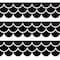 Creative Teaching Press Black Scallops EZ Border, 48 Feet Per Pack, 3PK 10674 - alternate 1