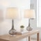 Jonathan Y Bette 28.5" Glass Teardrop LED Table Lamp, Smoke Gray, 2PK JYL1079D-SET2 - alternate 3