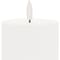 Homeroots Set of Two White Flameless Pillar Candles, 2PK 633839 - alternate 4
