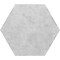 Apollo Tile Zenith 9 x 11 in. Matte Soft White Porcelain Hexagon Wall and Floor Tile 8.07 sq ft/case, 16PK APLHEX88BLNA - alternate 1