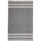 Homeroots 5' X 7' Dark Gray Striped Handmade Indoor Outdoor Area Rug 533578 - alternate 3