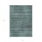 Homeroots 10' X 14' Teal Blue Aqua And Gray Striped Washable Indoor Outdoor Area Rug 588129 - alternate 5