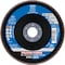 Pferd 6'' x 7/8'' A.H. POLIFAN Flap Disc - Z SG POWER STEELOX, Zirconia, 40 Grit, Conical 62186 - alternate 2