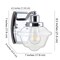Jonathan Y Orleans 7" 1-Light Iron/Glass schoolhouse LED Vanity Light, Chrome JYL3530A - alternate 6