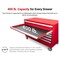 Tekton Rolling Tool Cabinet, 11 Drawer, Black, Steel, 60 in W x 27 in D x 41-1/2 in H OCL63102SST - alternate 5