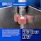 Pferd POLINOX Mounted Flap Wheel, 2" x 1-1/4, 180 Grit, Radial, 1/4" Shank, Aluminum Oxide 46205 - alternate 3