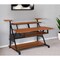 Homeroots 67" Brown and Black Music Desk 491536 - alternate 2