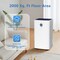 Edendirect 30 pt. 2500 sq. ft. Commercial Dehumidifier in. White with lons Air Purifcation, Timer ZR-OL12-D023G - alternate 3