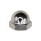 Auveco #10-32 x 3/8in Steel Acorn Cap Nut - Nickel, 100PK 11181 - alternate 1