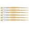Da Vinci JUNIOR BORSTE Synthetic Student Brush, Synthetic, Tempera, Flat, Series 329, Size 12, 6PK VA-329_12 - alternate 2