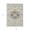 Homeroots 10' X 14' Ivory And Brown Oriental Washable Indoor Outdoor Area Rug 600167 - alternate 4