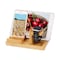 Trexonic Bamboo 4-Port Apple Watch and Iphone Charging Stand with 3 Device Slots and Pen Holder TRX-1100WOOD - alternate 2