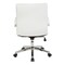 Office Star Products FL Series Executive Low Back Chair, White FL92011C-u11 - alternate 2