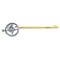 Kingston Brass Universal Front or Side Mount Toilet Tank Lever with Knurled Handle, Polished Chrome KTRNKD1 - alternate 1