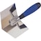 Vulcan Drywall Corner Trowel, 3.5 in W Blade, 4.25 in L Blade, Ergonomic Soft Handle, PP/TPR Handle 16460-ESH3L - alternate 1