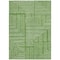 Homeroots 8' X 10' Green And Ivory Geometric Washable Indoor Outdoor Area Rug 600819 - alternate 3
