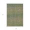 Homeroots 9' X 12' Fern Green Striped Washable Indoor Outdoor Area Rug 608811 - alternate 6
