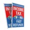Signmission Income Tax E-file Fast Refunds, Plastic Signs Only 24 Inch x 36 Inch, Corrugated Plastic, 2PK CSB-2436-2PACK-IncomeTaxE-fileFastRefund - alternate 1