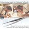 A2Z Scilab Culinary Tweezers, Blunt Serrated Jaws, 5 Inch, Stainless Steel Tongs A2Z-ZR1031 - alternate 5