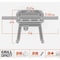 Traeger Flatrock 3-Burner Propane Gas Griddle Flat Top Grill Black TF3CN59AU - alternate 2