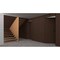 Sartodoors Invisible Solid Hidden Door with Handle, Planum 0010 Noce with Black Hidden Frame 24" x 80" Right-h PLANUM0010HFB-W722-24 x 80-RH-O - alternate 2
