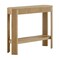Alaterre Furniture Fluted Solid Wood Console Table 36 in Modern Entryway Table with Storage Shelf AFTBL-029 - alternate 6