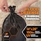 Xpose Safety Woven Poly Sand Bags for Flooding, 14 x 26 Heavy Duty 100 lb WL, Empty, Black, 1000PK SBB-HVY-1426-1000-X - alternate 4