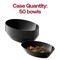Smarty Had A Party Black Oval Luau Bowl (1/2 Gallon), 50PK 1264-BK-CASE - alternate 2