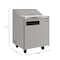 Koolmore 27 in. Commercial 1 Door Refrigerated Sandwich Prep Table, 8 Pan Capacity and 8  Cu. Ft. of Storage KM-PTR27-1D - alternate 3