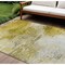 Homeroots 10' X 14' Gold Beige And Wheat Abstract Washable Indoor Outdoor Area Rug 577714 - alternate 1