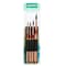 Princeton Neptune Watercolor Brush Set, Synthetic Bristles, Short Handle Watercolor Paintbrush, 4-Piece Set P4750TRSET - alternate 1