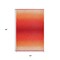 Homeroots 5' X 8' Orange Indoor Outdoor Area Rug 555621 - alternate 3