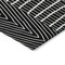 Homeroots 8' X 10' Black And Ivory Geometric Washable Indoor Outdoor Area Rug 596905 - alternate 4