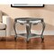 Homeroots 24" Gray Solid Wood End Table With Shelf 347446 - alternate 3