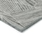 Homeroots 5' X 8' Gray And Ivory Geometric Washable Indoor Outdoor Area Rug 594792 - alternate 3