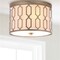 Jonathan Y Link 2-Light 12.75" Metal LED Flush Mount, Soft Gold JYL3509B - alternate 5
