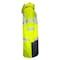Dome75 DYNAMIC Series Class 3 Black Bottom Rain Trench Coat, HiVis Yellow, SM/MD DRT3432 - alternate 3