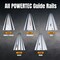 Powertec 55in Track Saw Guide Rail for Ridgid Track Saws, Extruded Aluminum Guide Rail 71988 - alternate 3