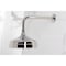 Kingston Brass Single-Handle Pressure Balanced Tub and Shower Faucet, Polished Nickel KB6336BX - alternate 3