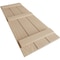 Ekena Millwork Rustic Three Board Joined Board-n-Batten Sandblasted Faux Wood Shutters, 16 1/2W x 62H, PR SHUBJS16X62SDPR - alternate 9