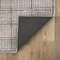 World Rug Gallery Bohemian Stripe Lines Washable Non Slip Runner Rug 2 ft x 10 ft Brown WR68BROWN2X10 - alternate 3