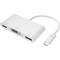 Monoprice USB Type-C to 4K DisplayPort_ HDMI_ Sngl-Link DVI-D Passive Adapter 27282 - alternate 1